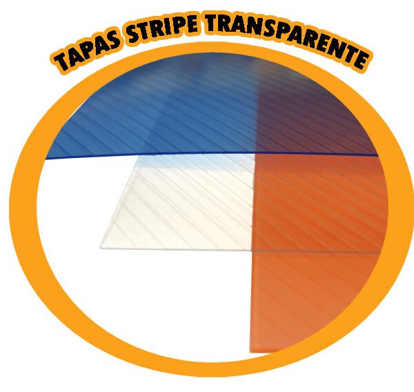 Tapas PP stripe transp oficio