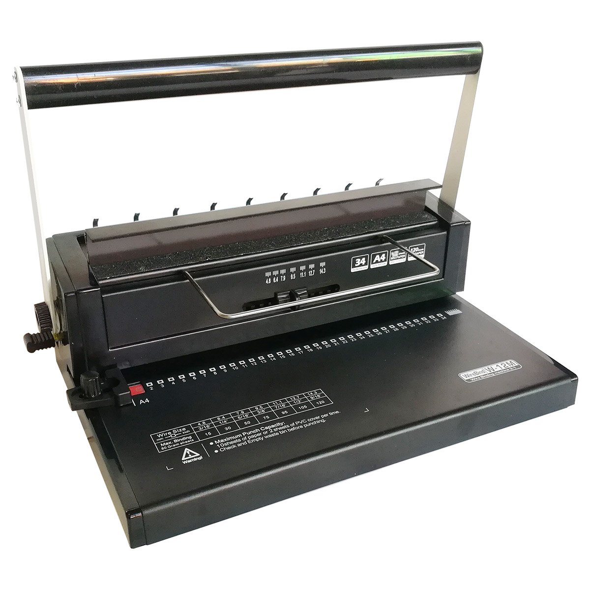 New-WMAC-BL-cuad Encuadernadora alambre personal- 31 - Image 1