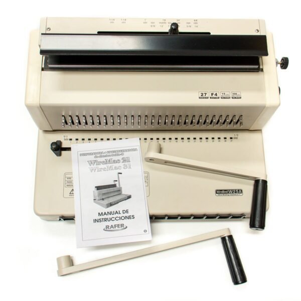 Encuadernadora alambre doble Wiremac-21
