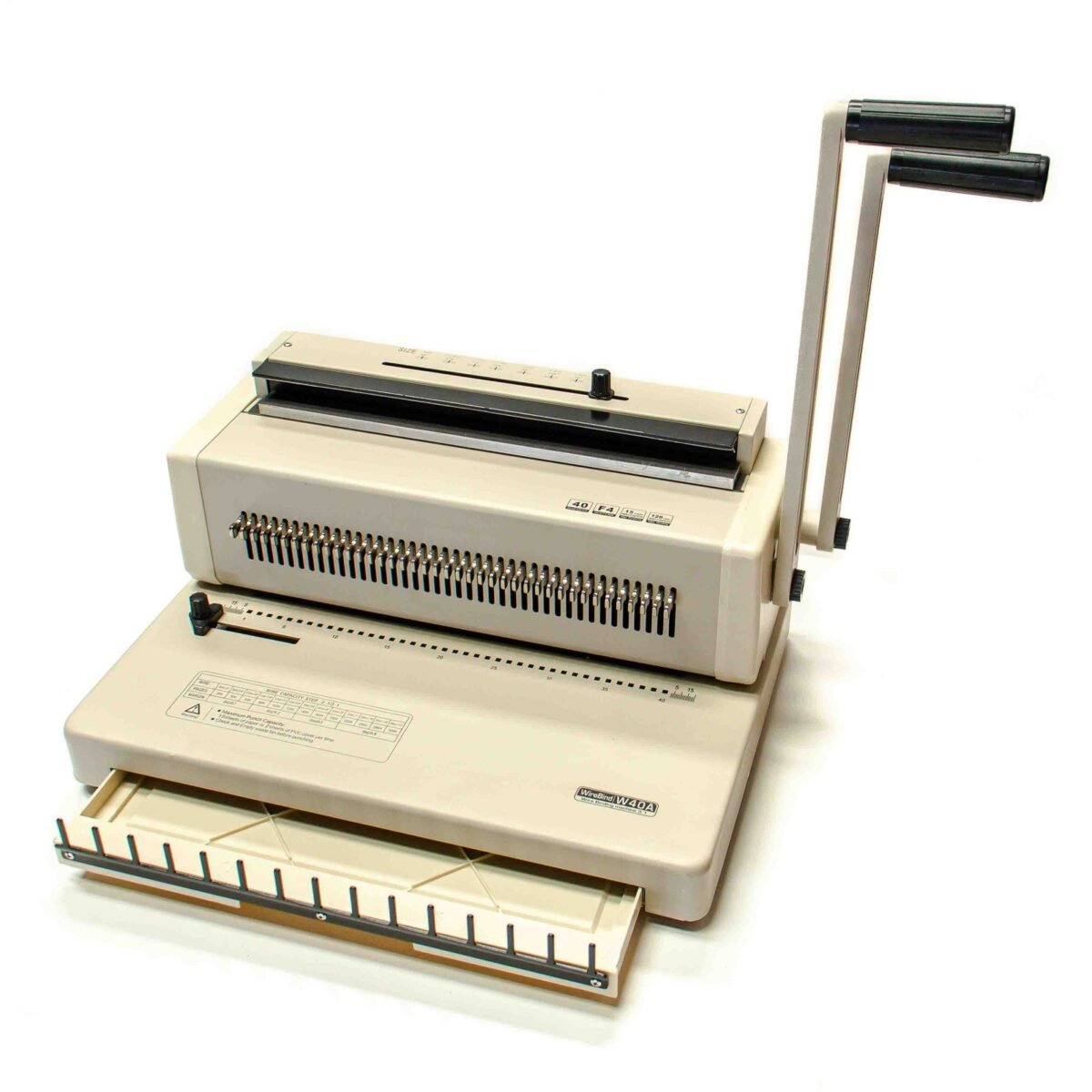 Encuadernadora alambre doble Wiremac-31 - Image 3